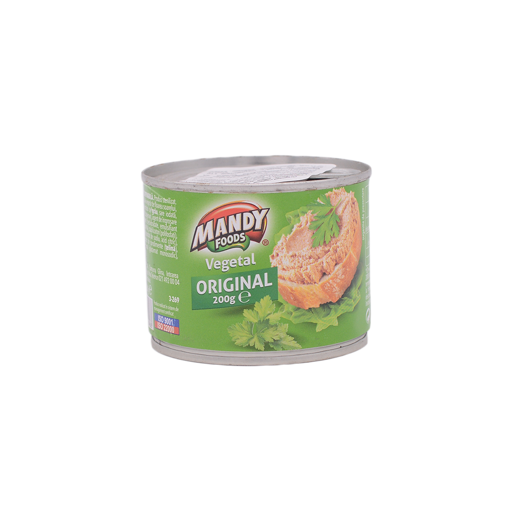 Mandy Foods Pate Vegetal Original 200g - Longdan Online Supermarket
