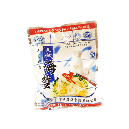 Ykof Instant Shredded Jelly Fish Spicy 170g - Longdan Online Supermarket
