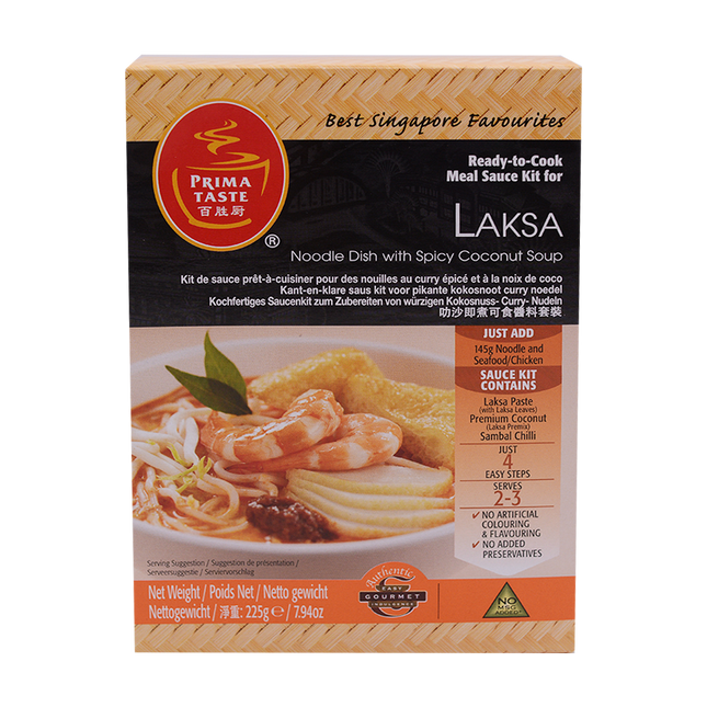 Prima Laksa 225g - Longdan Online Supermarket