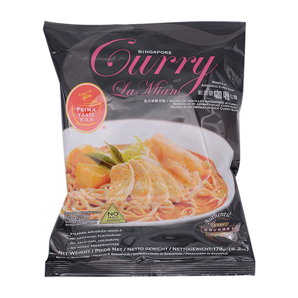 Prima Curry La Mian 178g - Longdan Online Supermarket