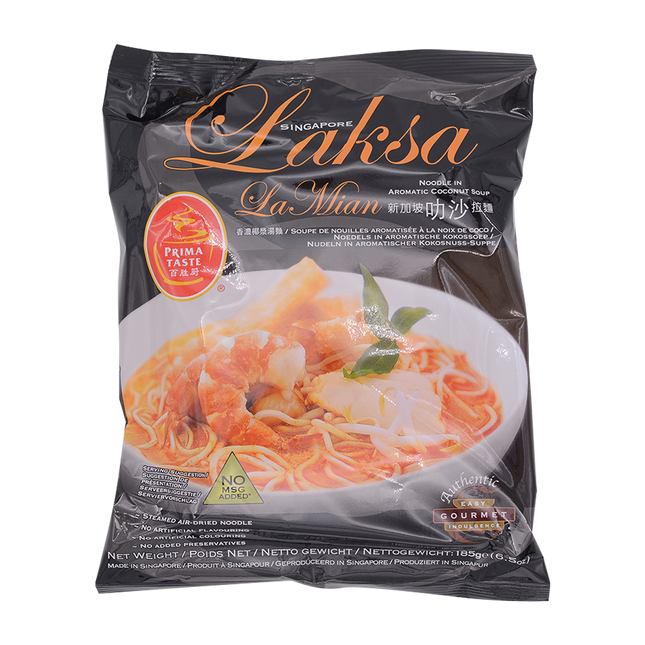 Prima Laksa La Mian 185g - Longdan Online Supermarket