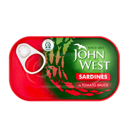 John West Sardine In Tomato 120g - Longdan Official