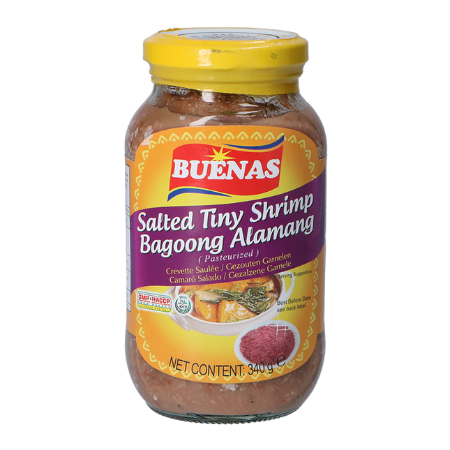 Buenas Philippines Salted Shrimp Paste 340g - Longdan Official Online Store