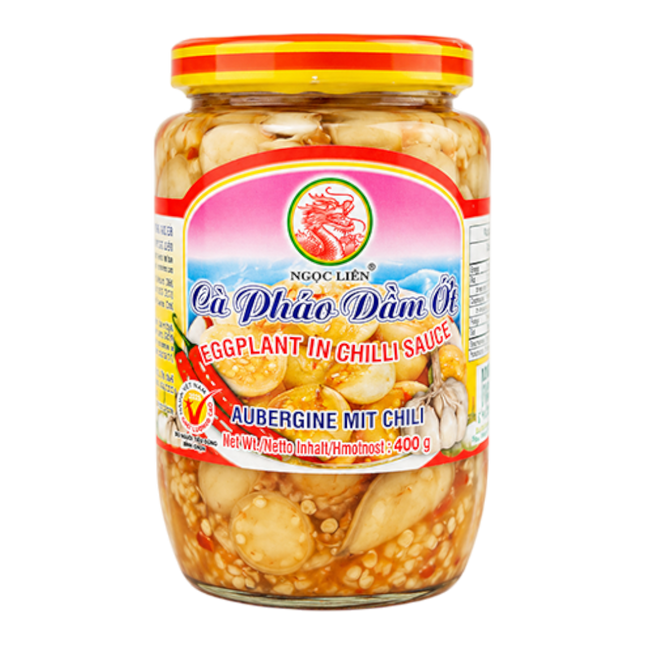 Longdan Preserved Eggplant in Chilli 400g (Case 24)