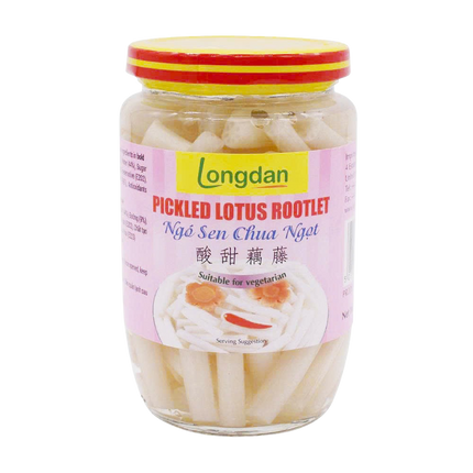 Longdan Pickled Lotus Rootlet 365g (Case 12)