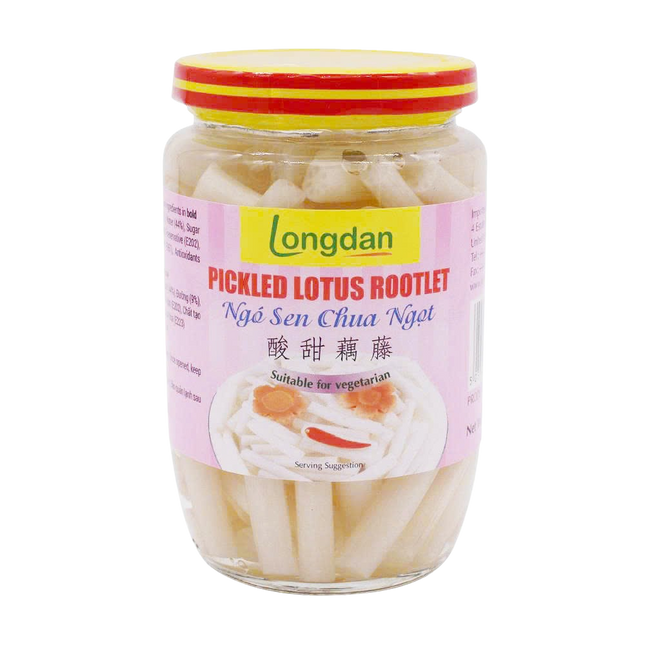 Longdan Pickled Lotus Rootlet 365g (Case 12)