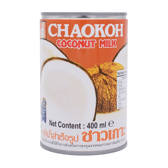 CHAOKOH Coconut Milk 400ml (Case 24)