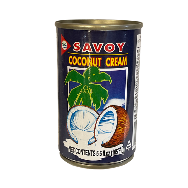 SAVOY Canned Coconut Cream 165ml (Case 48)