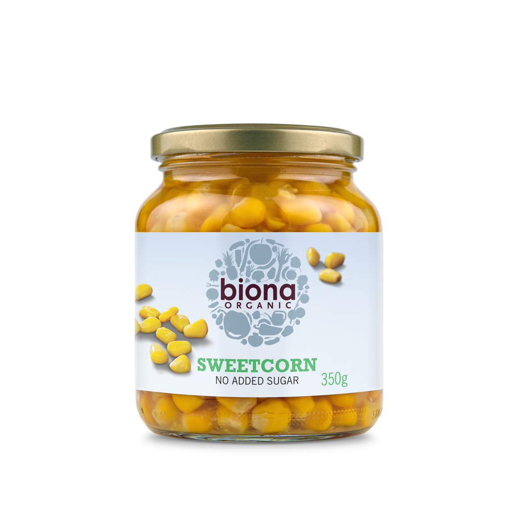 BIONA Organic Sweetcorn 350g - Longdan Online Supermarket