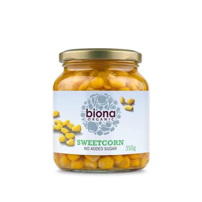 BIONA Organic Sweetcorn 350g - Longdan Online Supermarket