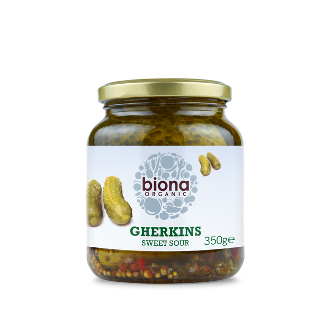 BIONA Organic Gherkins 350g - Longdan Online Supermarket