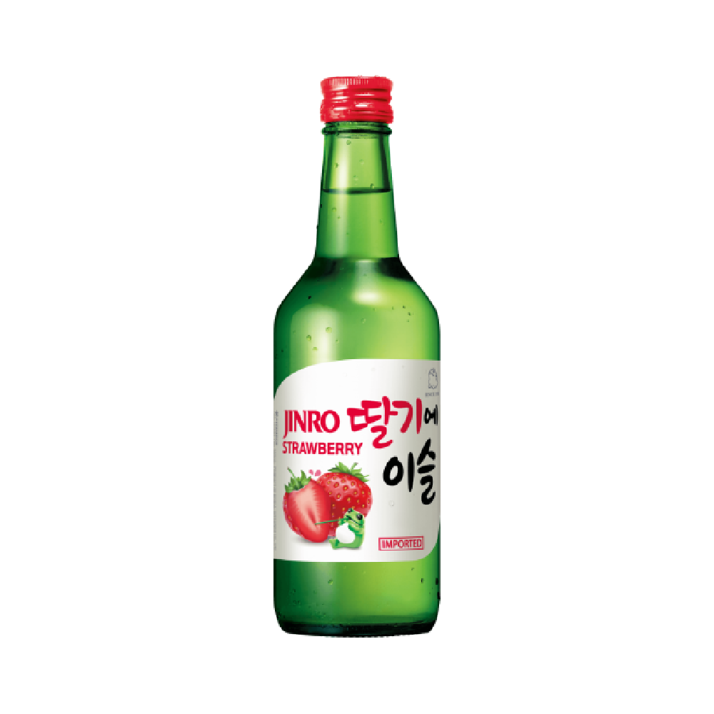 JINRO Strawberry Soju Alc 13% 360ml (Case 20)