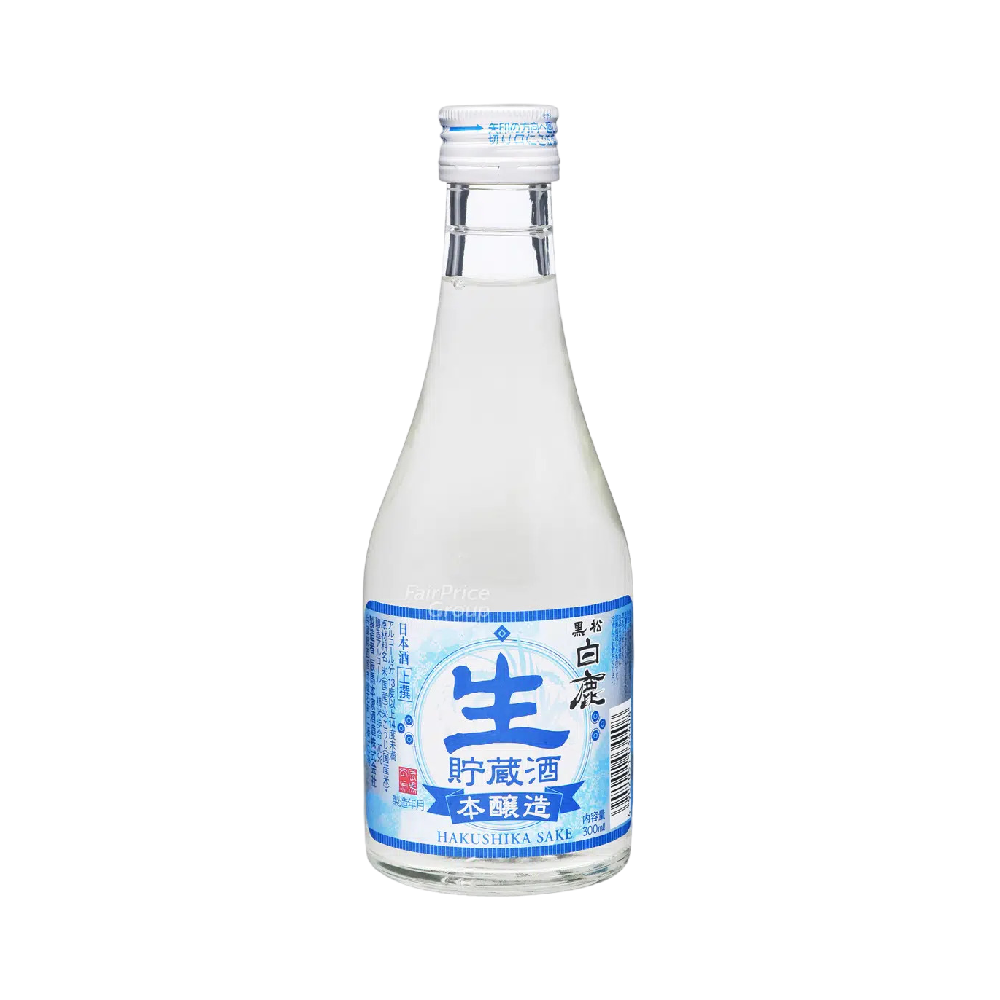 HAKUSHIKA Honjozo Nama Chozoshu 300ml (Case 12)