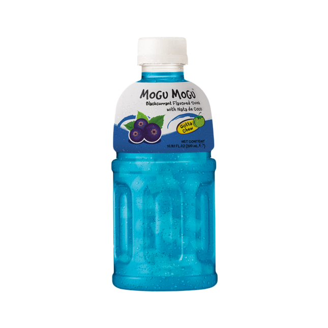 MOGU MOGU Nata De Coco Drink Blackcurrant Flavour 320ml - Longdan Official