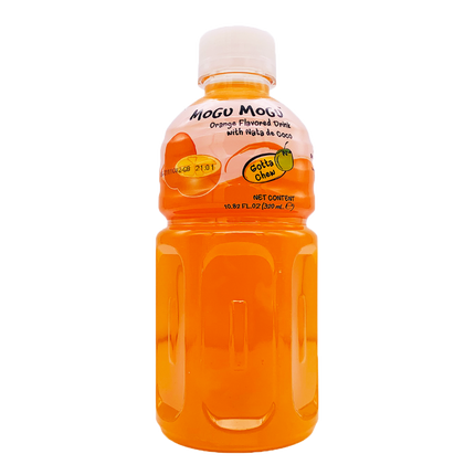 MOGU MOGU Nata De Coco Drink Orange Flavour 320ml - Longdan Official