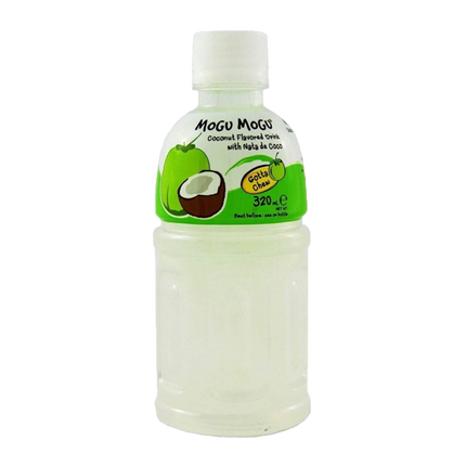 MOGU MOGU Nata De Coco Drink Coconut Flavour 320ml - Longdan Official