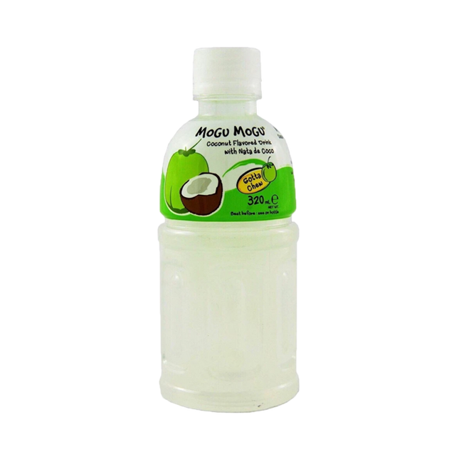 MOGU MOGU Nata De Coco Drink Coconut Flavour 320ml - Longdan Official