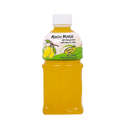 MOGU MOGU Nata De Coco Drink Mango Flavour 320ml - Longdan Official