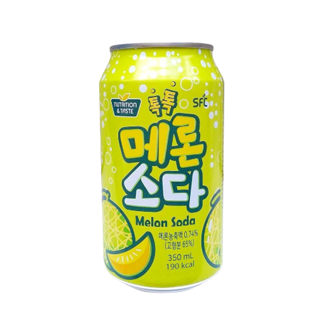 SFC Melon Flavoured Soda 350ml - Longdan Official