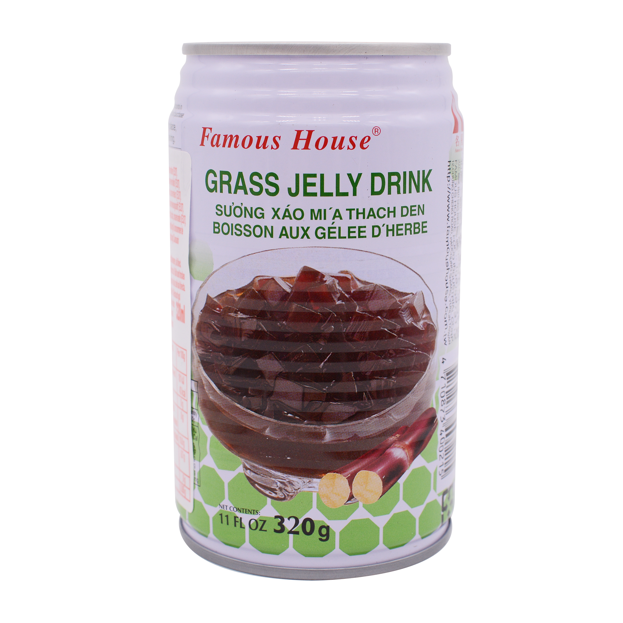 Famous House Grass Jelly Drink 320ml - Longdan Online Supermarket