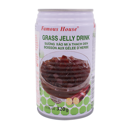 Famous House Grass Jelly Drink 320ml - Longdan Online Supermarket