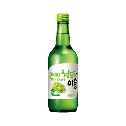 JINRO Green Grape Soju Alc 13% 360ml (Case 20)