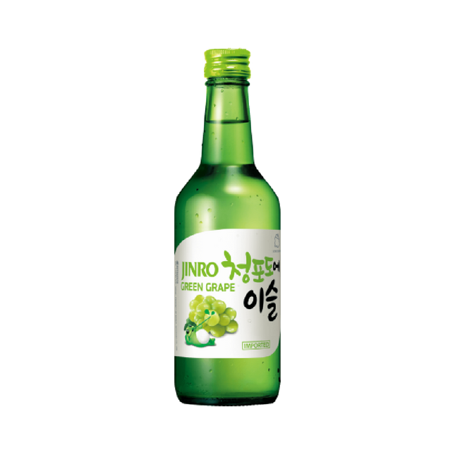 JINRO Green Grape Soju Alc 13% 360ml (Case 20)