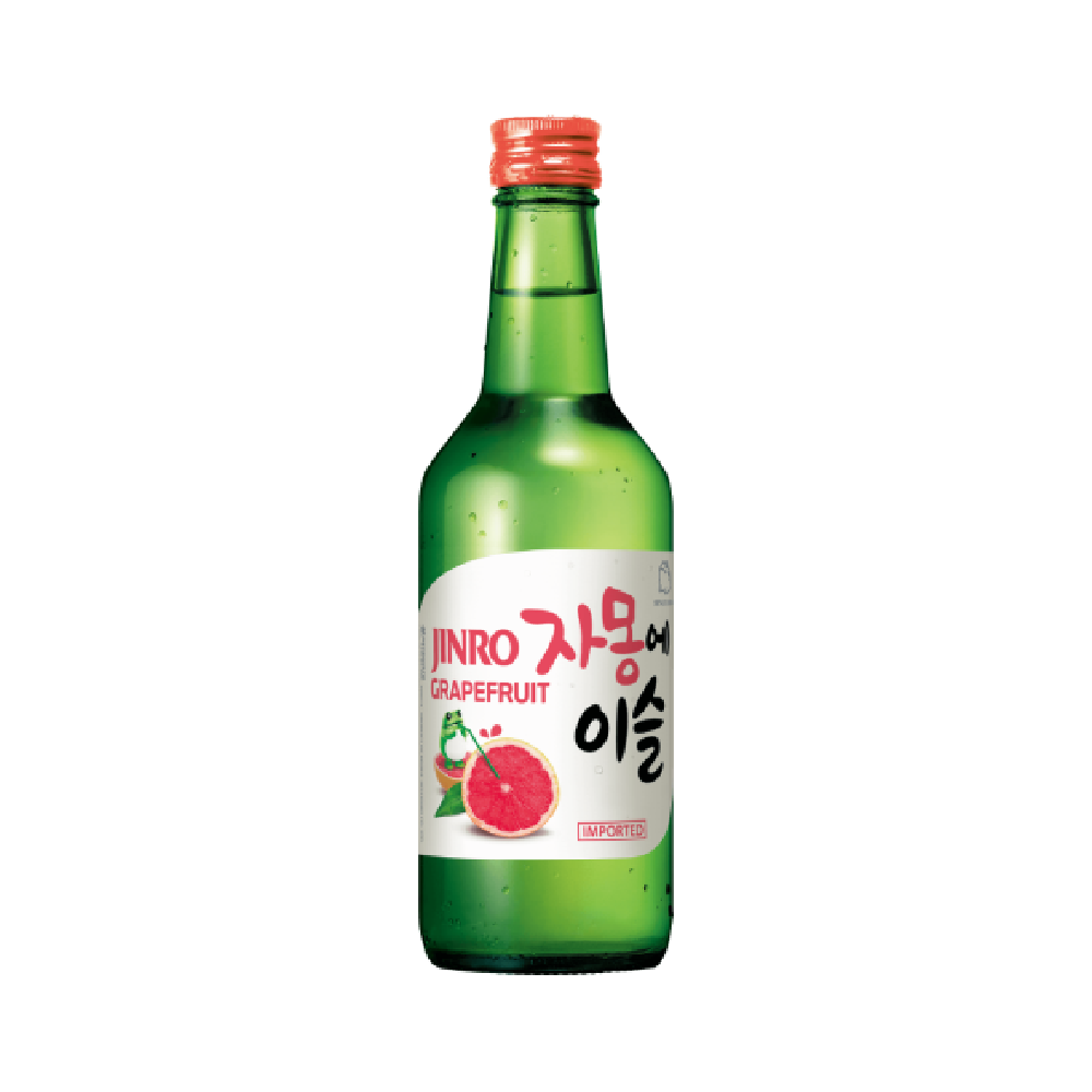 JINRO Grapefruit Soju Alc 13% 360ml (Case 20)