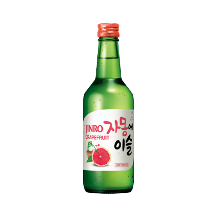JINRO Grapefruit Soju Alc 13% 360ml (Case 20)