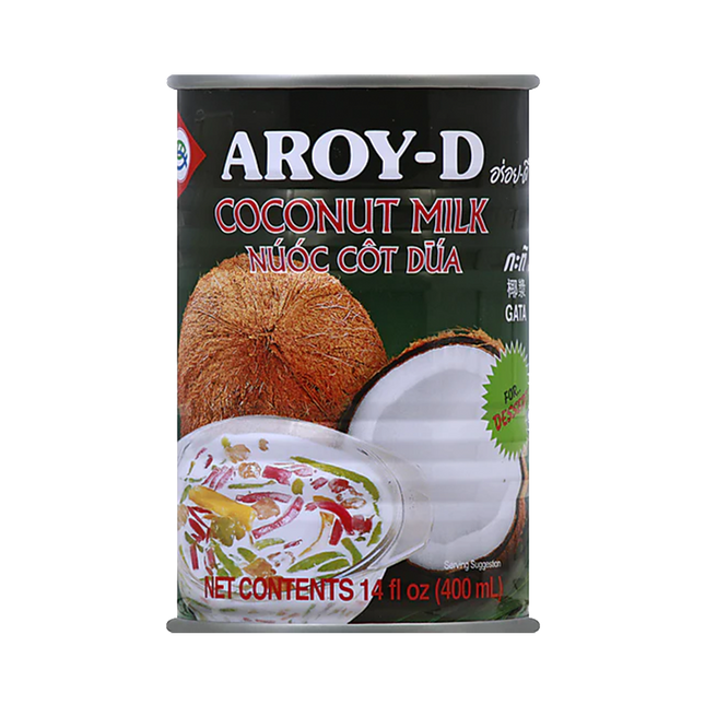 AROY-D Canned Coconut Milk Dessert 400ml (Case 24)