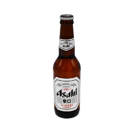 ASAHI Super Dry Beer Bottle 330ml (Case 24)