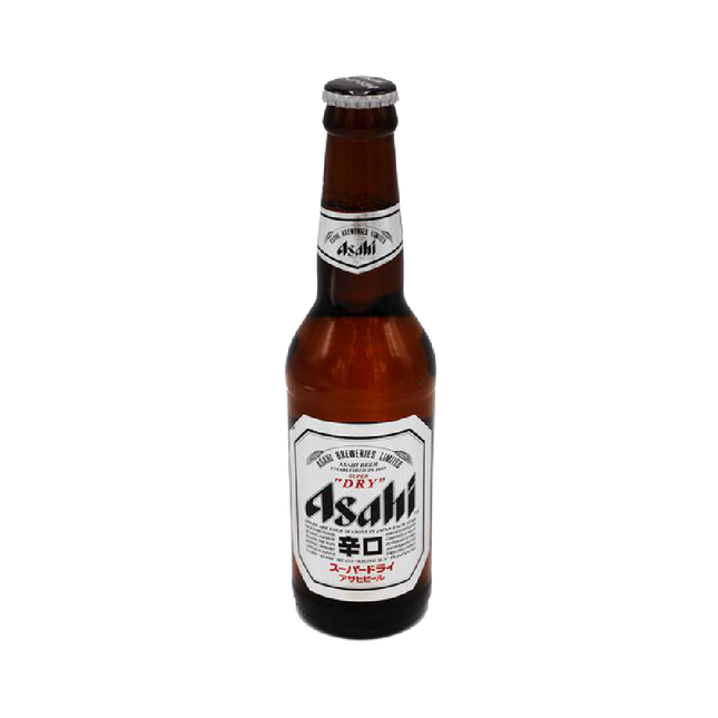 ASAHI Super Dry Beer Bottle 330ml (Case 24)