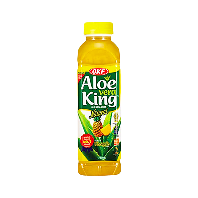OKFAloe Vera King Pineapple 500ml (Case 20)