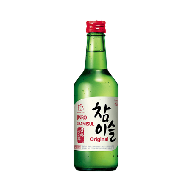 JINRO Chamisul Original Red 20.1% 350ml (Case 20)
