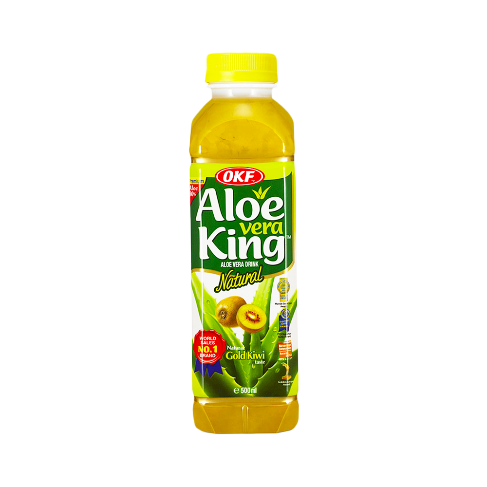 OKF Aloe Vera Juice Kiwi 500ml (Case 20)