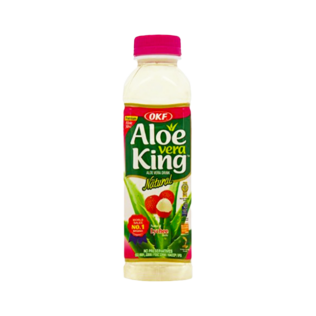 OKF Aloe Vera Juice Lychee 500ml - Longdan Official