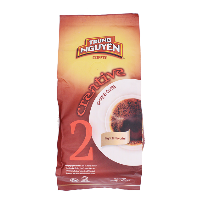 Trung Nguyen Creative 2 Ground Coffee 250g - Longdan Online Supermarket