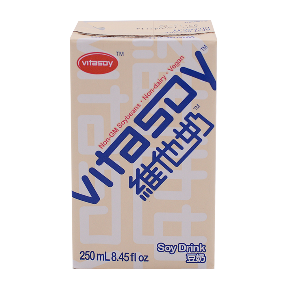 VITASOY Regular Soy Bean Drink 250ml (Case 48)