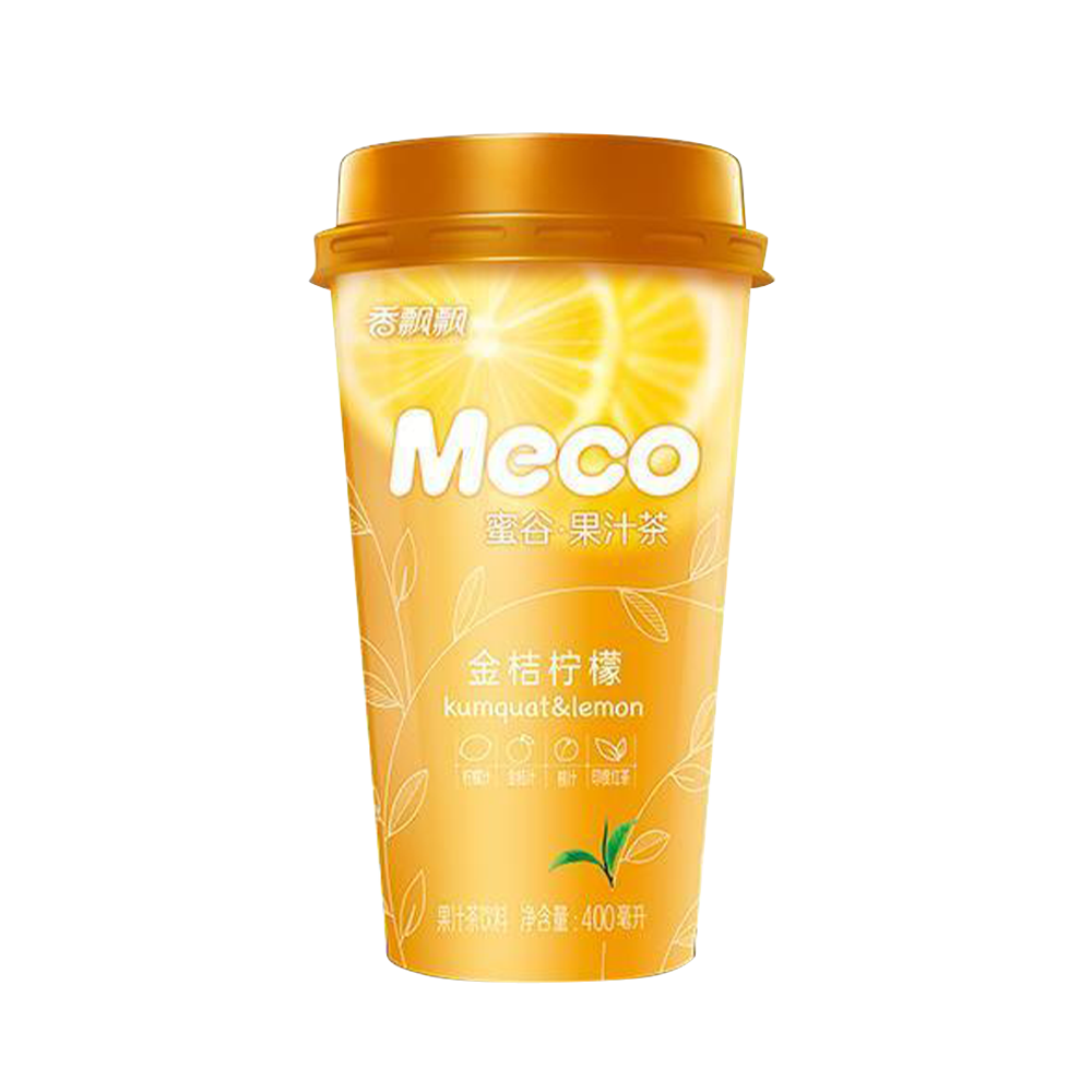 XIANG PIAO PIAO Meco Kumquat & Lemon Fruit Tea 400ml - Longdan Official Online Store