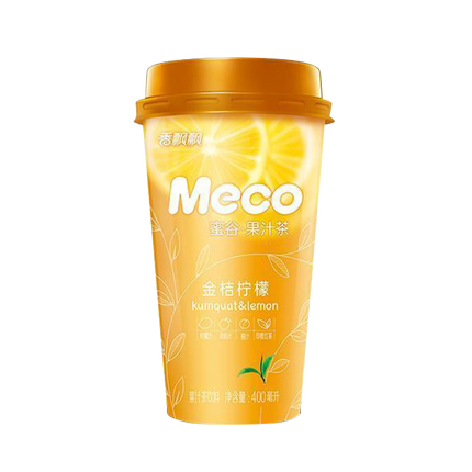 XIANG PIAO PIAO Meco Kumquat & Lemon Fruit Tea 400ml - Longdan Official Online Store