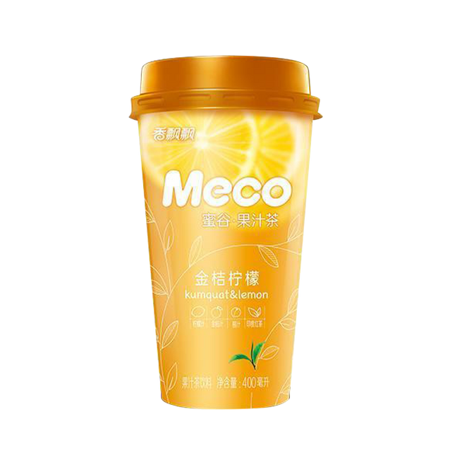 XIANG PIAO PIAO Meco Kumquat & Lemon Fruit Tea 400ml - Longdan Official Online Store