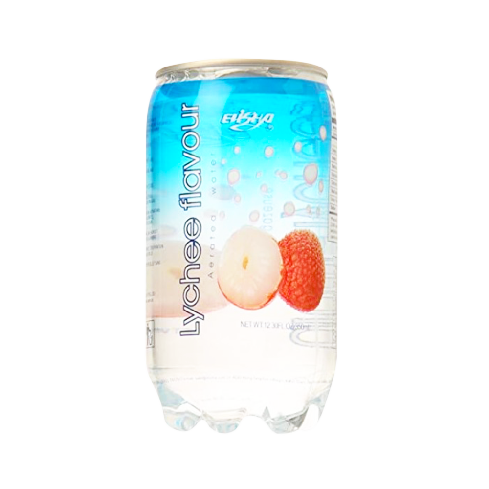 ELISHA AERATED Water Lychee Flv 350ml - Longdan Official