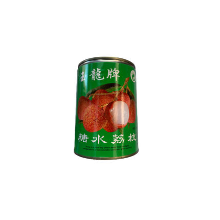 JADE DRAGON Whole Lychee In Syrup 567g - Longdan Official