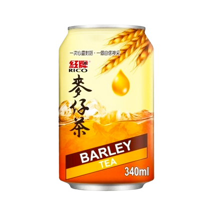 RICO Barley Tea Drink 340ml (Case 24)
