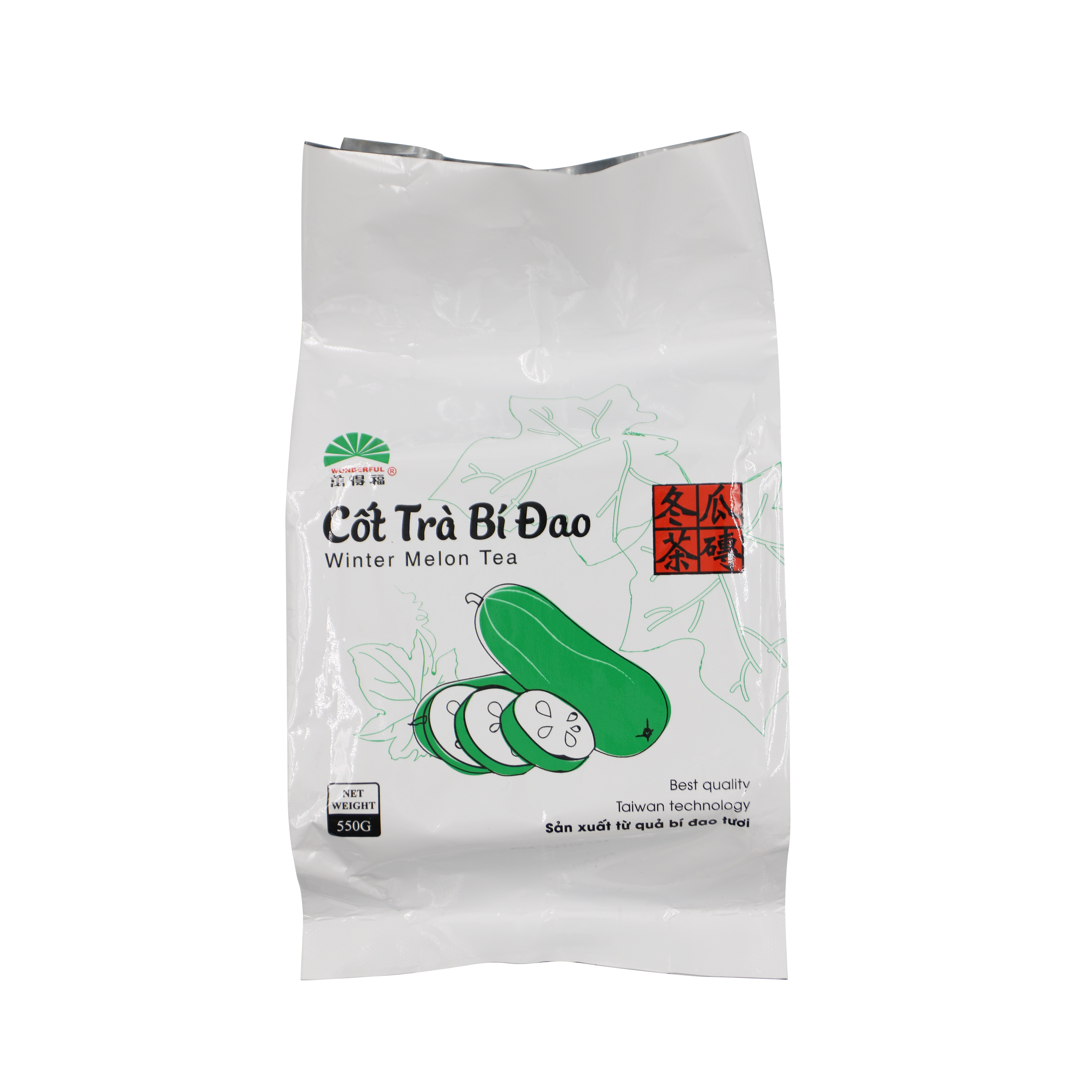 Wonderful Foods Winter Melon Tea 550g - Longdan Official Online Store