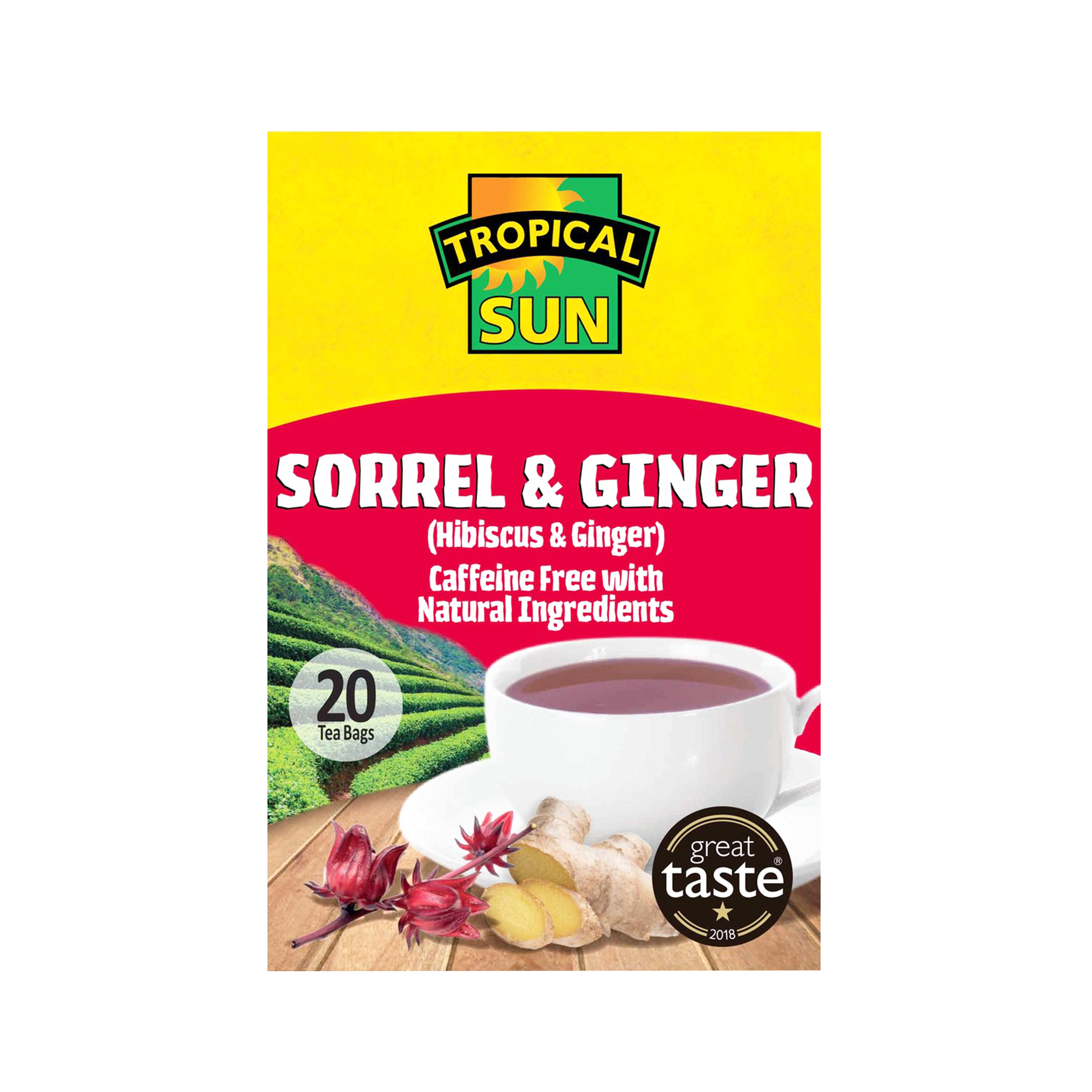 TROPICAL SUN Tea Sorrel Ginger 40g - Longdan Official