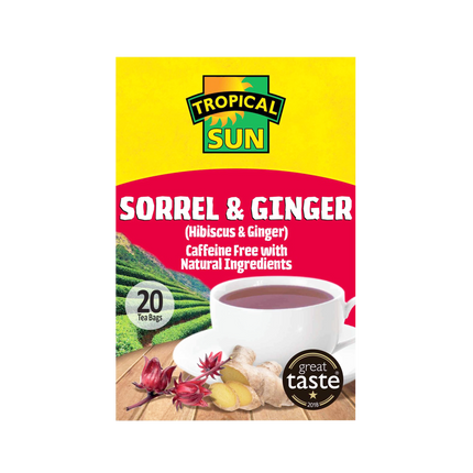TROPICAL SUN Tea Sorrel Ginger 40g - Longdan Official