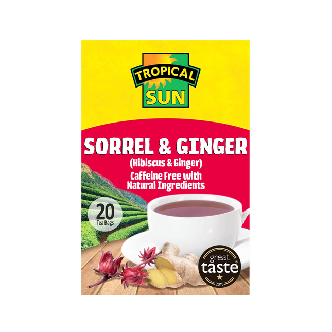 TROPICAL SUN Tea Sorrel Ginger 40g - Longdan Official