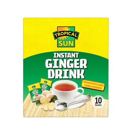 TROPICAL SUN Tea Instant Ginger 140G - Longdan Official