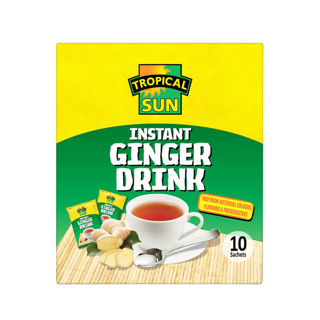 TROPICAL SUN Tea Instant Ginger 140G - Longdan Official